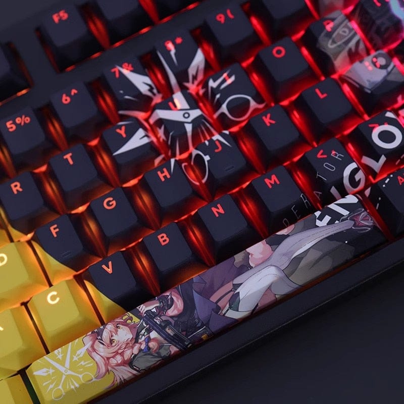 My Anime Keycaps Complete Set Arknights: Goldenglow Backlit Keycap Set