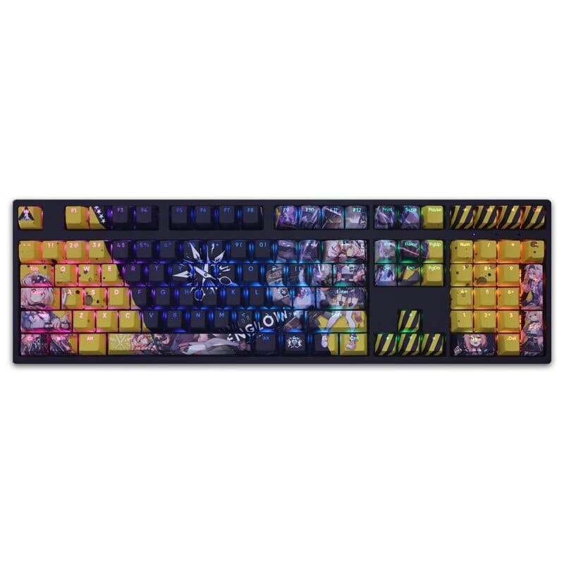 My Anime Keycaps Complete Set Arknights: Goldenglow Backlit Keycap Set