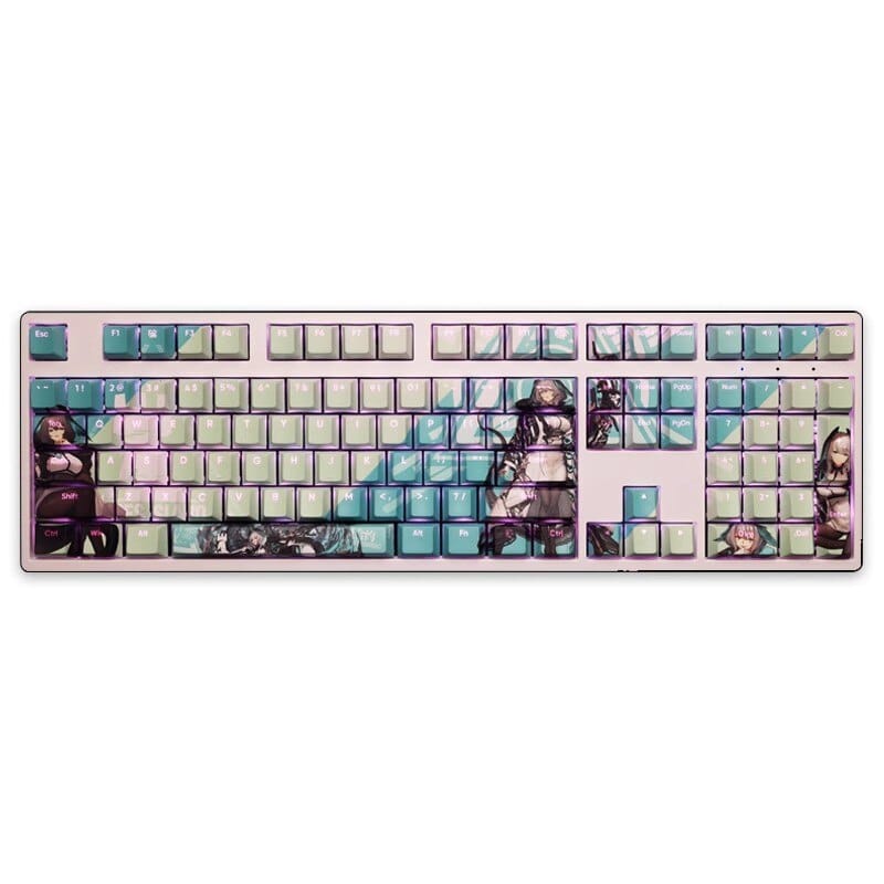 My Anime Keycaps Complete Set Arknights: Ho'olheyak Backlit Keycap Set
