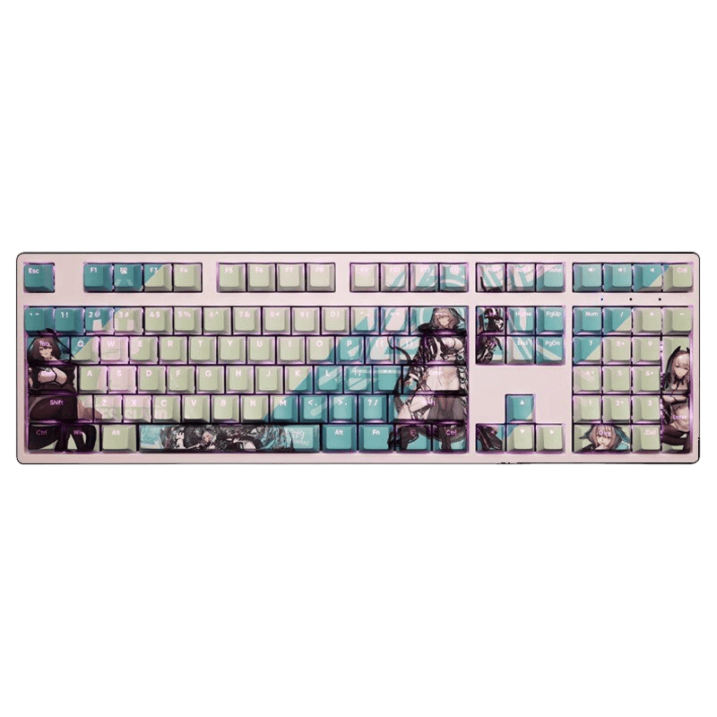 My Anime Keycaps Complete Set Arknights: Ho'olheyak Backlit Keycap Set