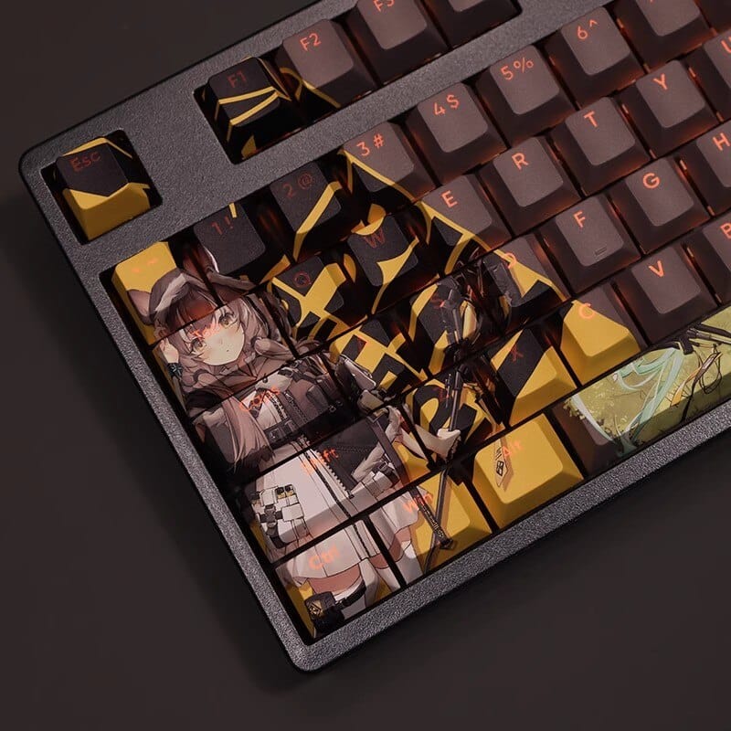 My Anime Keycaps Complete Set Arknights: Honeyberry Backlit Keycap Set