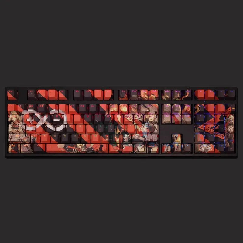 My Anime Keycaps Complete Set Arknights: Ifrit Backlit Keycap Set