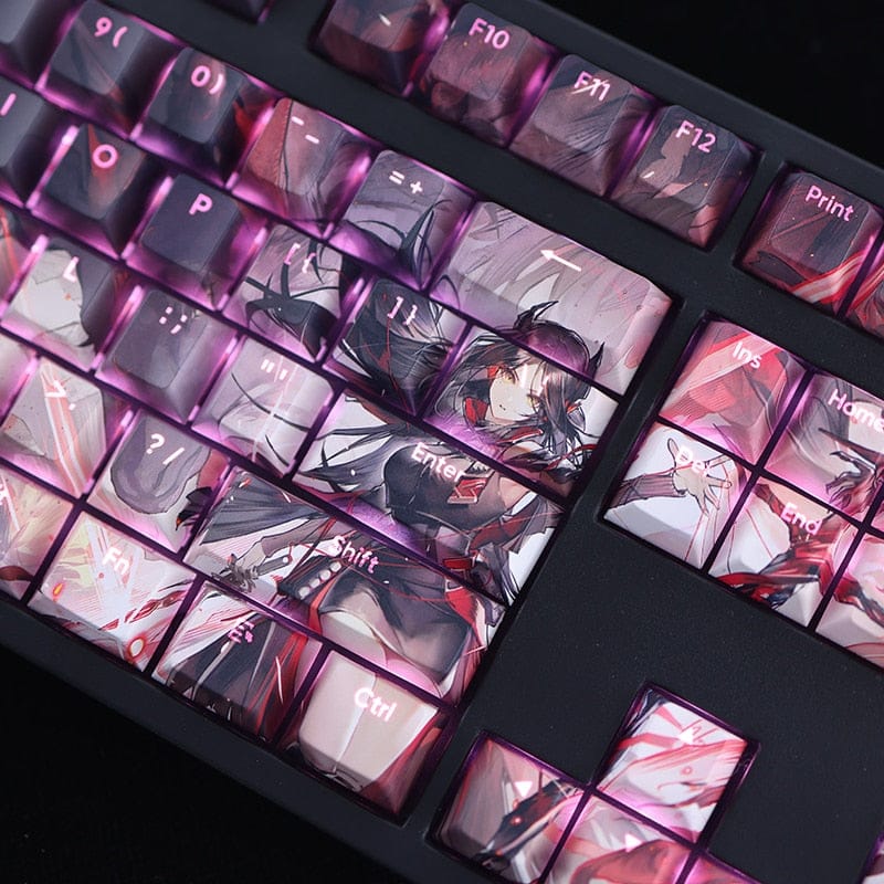 My Anime Keycaps Complete Set Arknights: Ines Backlit Keycap Set