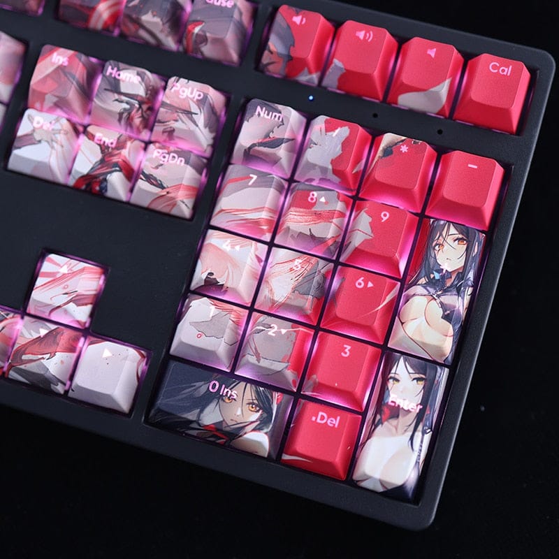 My Anime Keycaps Complete Set Arknights: Ines Backlit Keycap Set