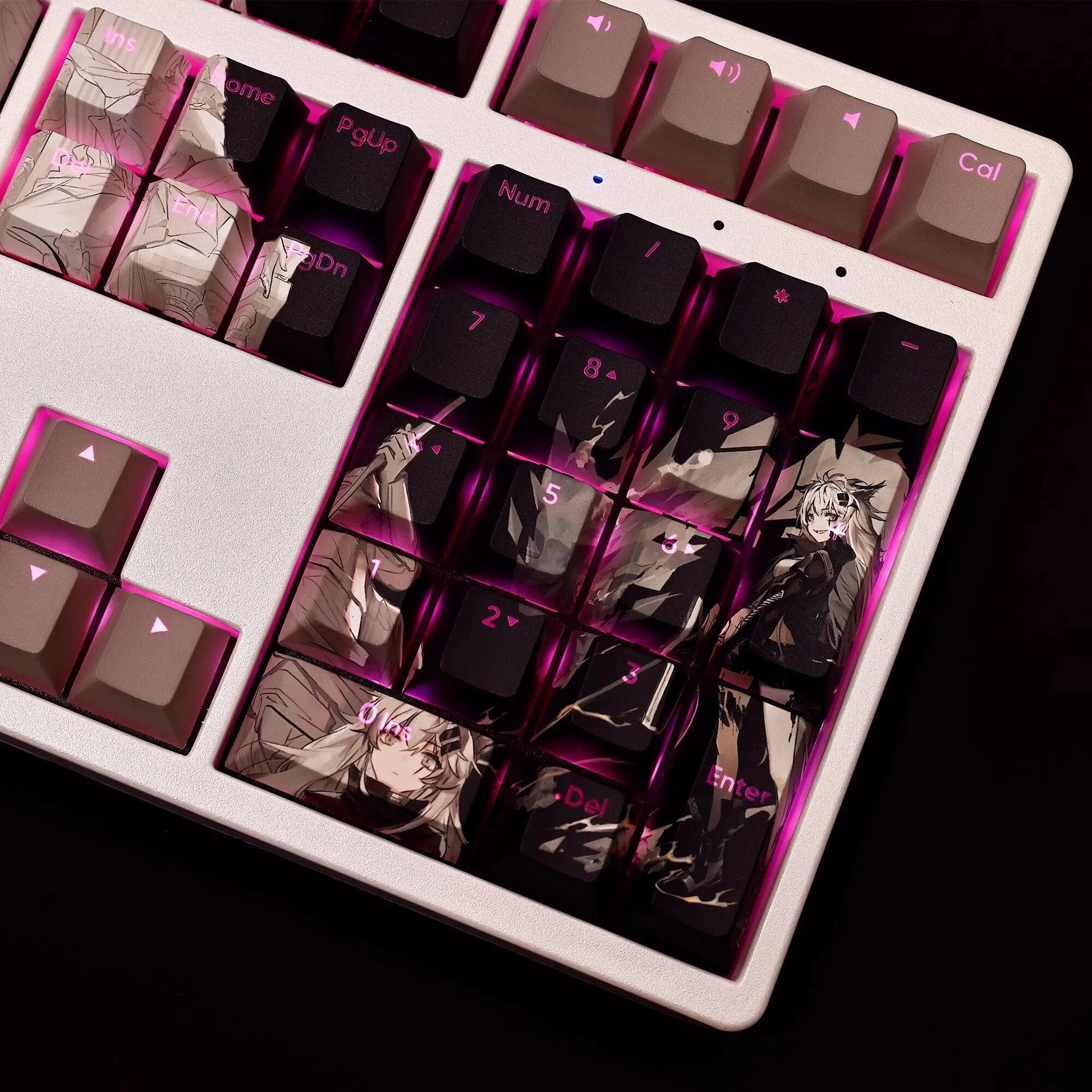 My Anime Keycaps Complete Set Arknights: Lappland Backlit Keycap Set