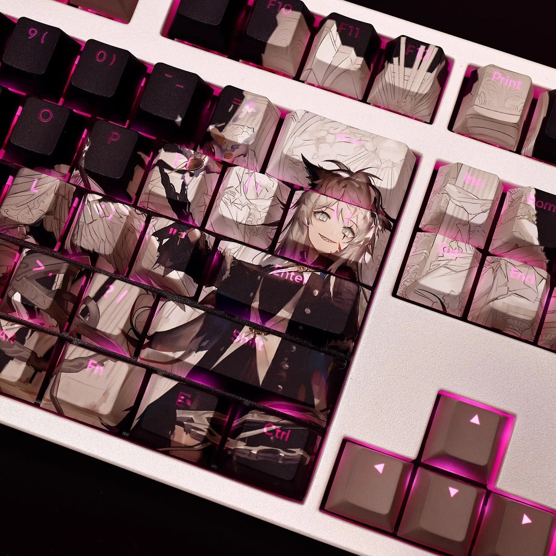 My Anime Keycaps Complete Set Arknights: Lappland Backlit Keycap Set
