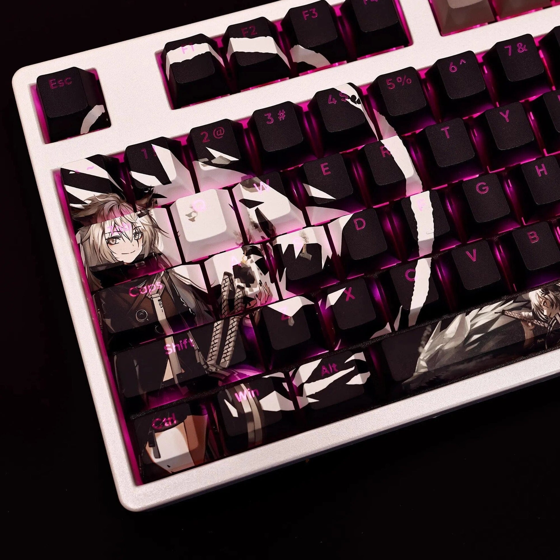 My Anime Keycaps Complete Set Arknights: Lappland Backlit Keycap Set