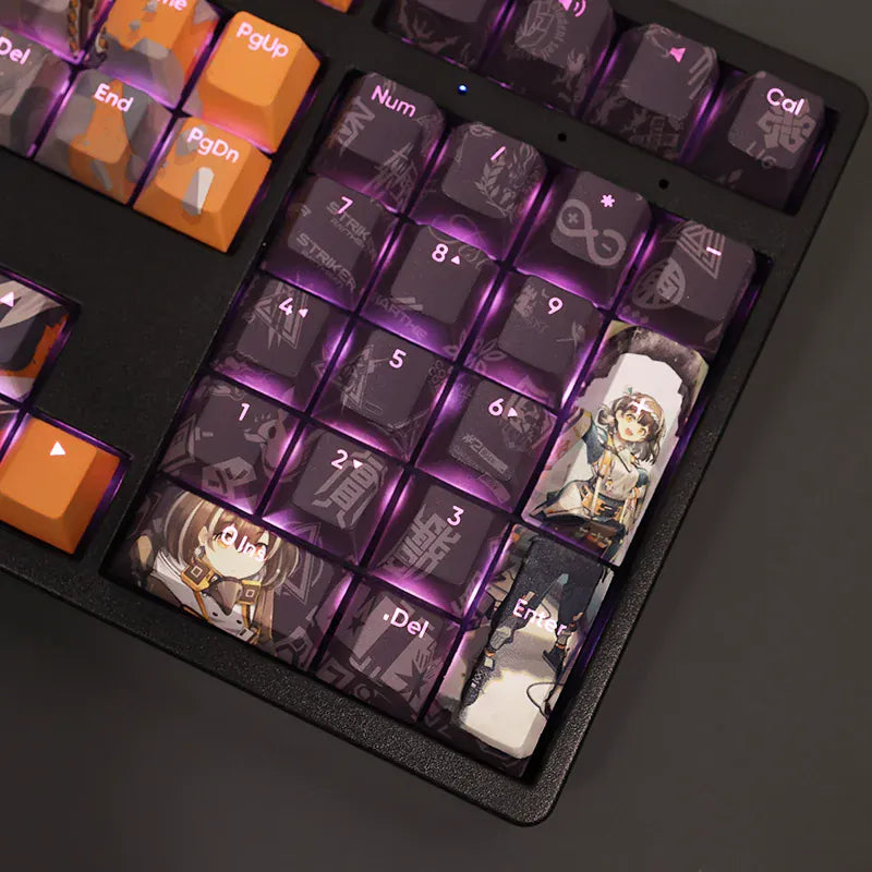 My Anime Keycaps Complete Set Arknights: Magallan Backlit Keycap Set