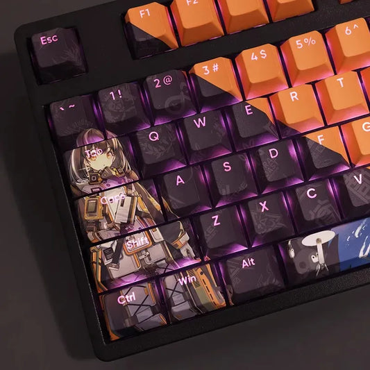 My Anime Keycaps Complete Set Arknights: Magallan Backlit Keycap Set
