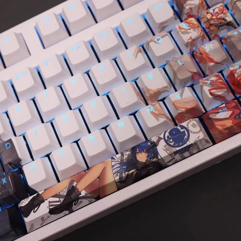My Anime Keycaps Complete Set Arknights: Mostima Backlit Keycap Set
