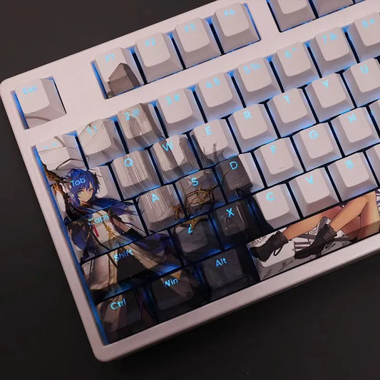 My Anime Keycaps Complete Set Arknights: Mostima Backlit Keycap Set