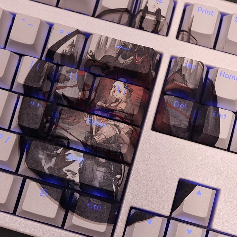 My Anime Keycaps Complete Set Arknights: Mudrock Backlit Keycap Set