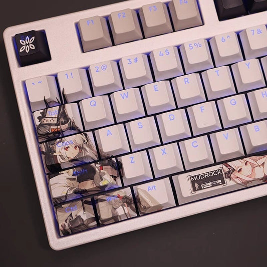 My Anime Keycaps Complete Set Arknights: Mudrock Backlit Keycap Set