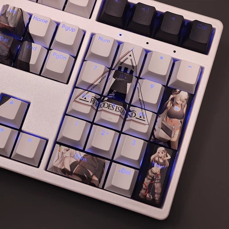 My Anime Keycaps Complete Set Arknights: Mudrock Backlit Keycap Set