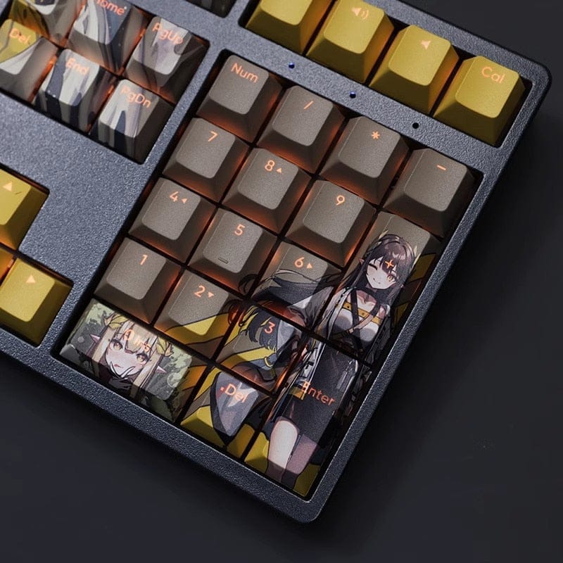 My Anime Keycaps Complete Set Arknights: Muelsyse Backlit Keycap Set