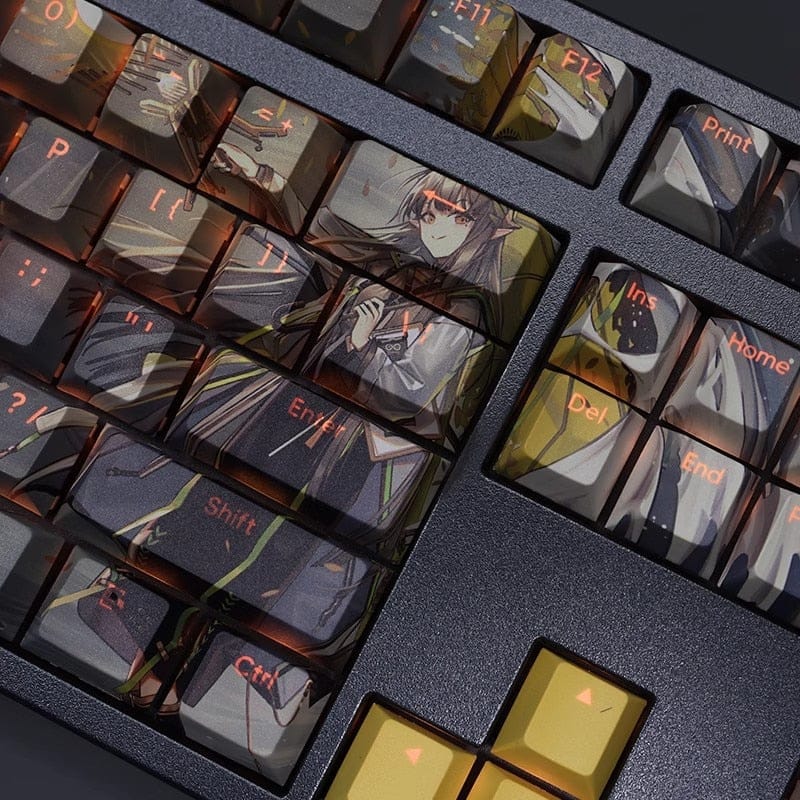 My Anime Keycaps Complete Set Arknights: Muelsyse Backlit Keycap Set