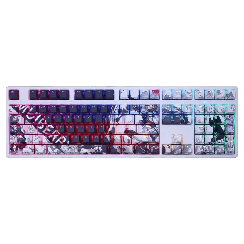 My Anime Keycaps Complete Set Arknights: Mulberry Backlit Keycap Set