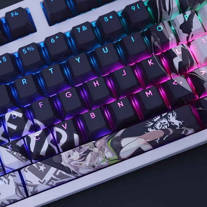 My Anime Keycaps Complete Set Arknights: Mulberry Backlit Keycap Set
