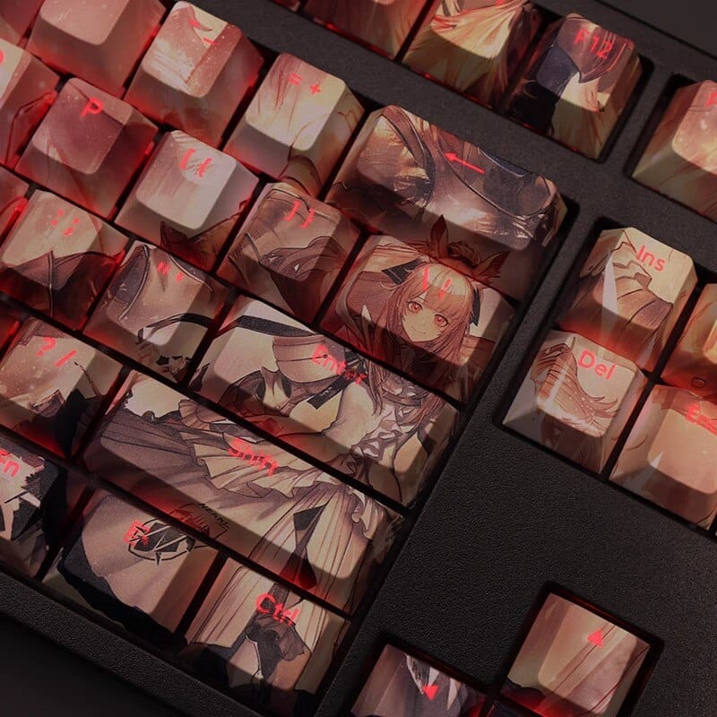 My Anime Keycaps Complete Set Arknights: Nearl Backlit Keycap Set