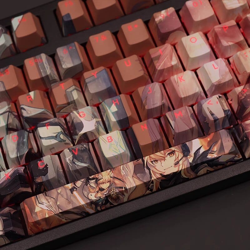 My Anime Keycaps Complete Set Arknights: Nearl Backlit Keycap Set