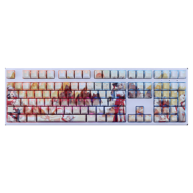 My Anime Keycaps Complete Set Arknights: Nian Backlit Keycap Set
