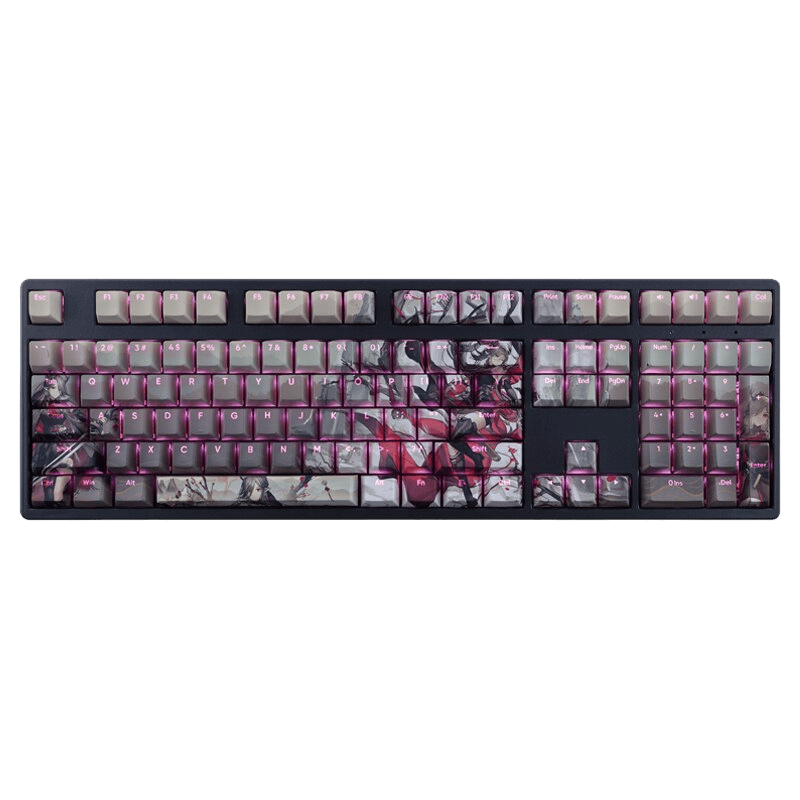 My Anime Keycaps Complete Set Arknights: Qiubai Backlit Keycap Set