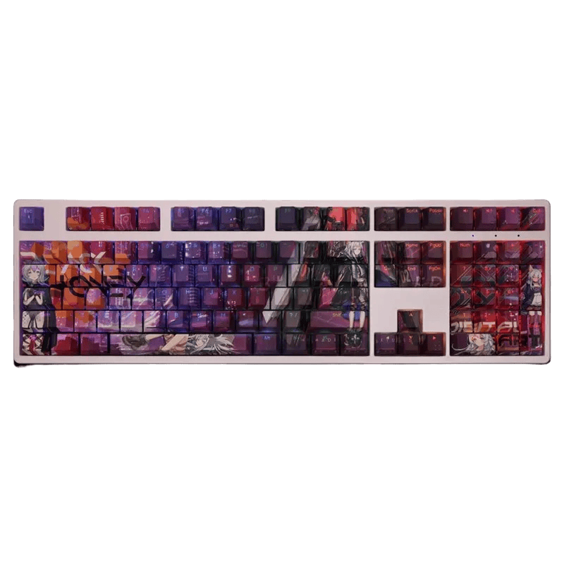 My Anime Keycaps Complete Set Arknights: Rosmontis Backlit Keycap Set