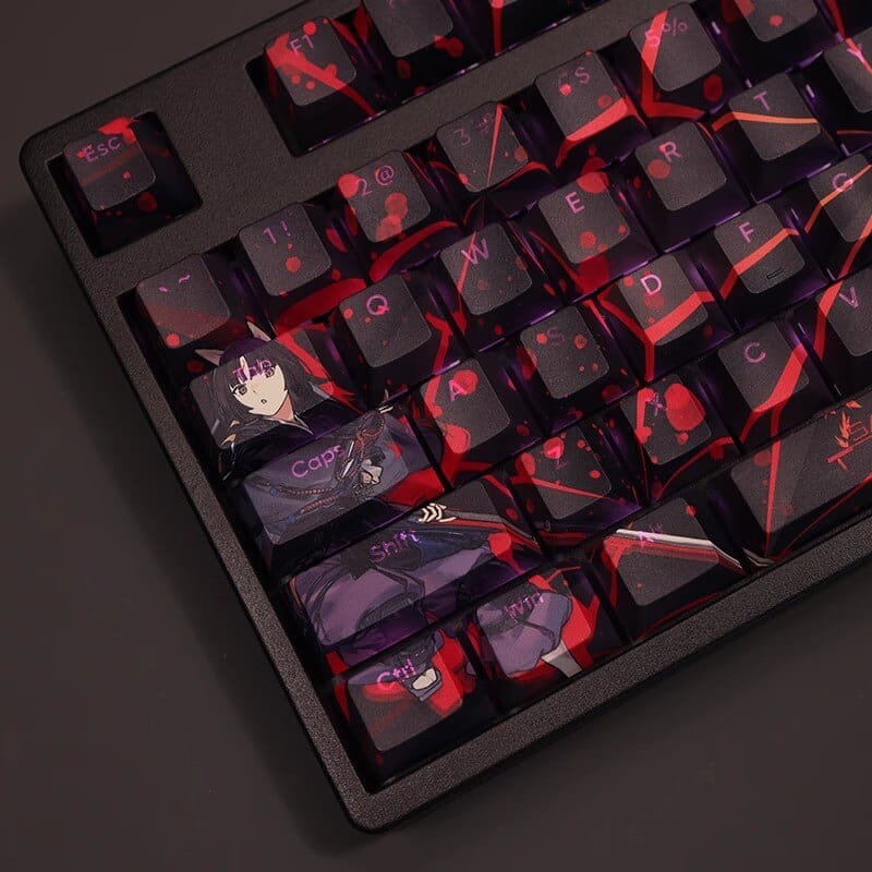 My Anime Keycaps Complete Set Arknights: Saga Backlit Keycap Set