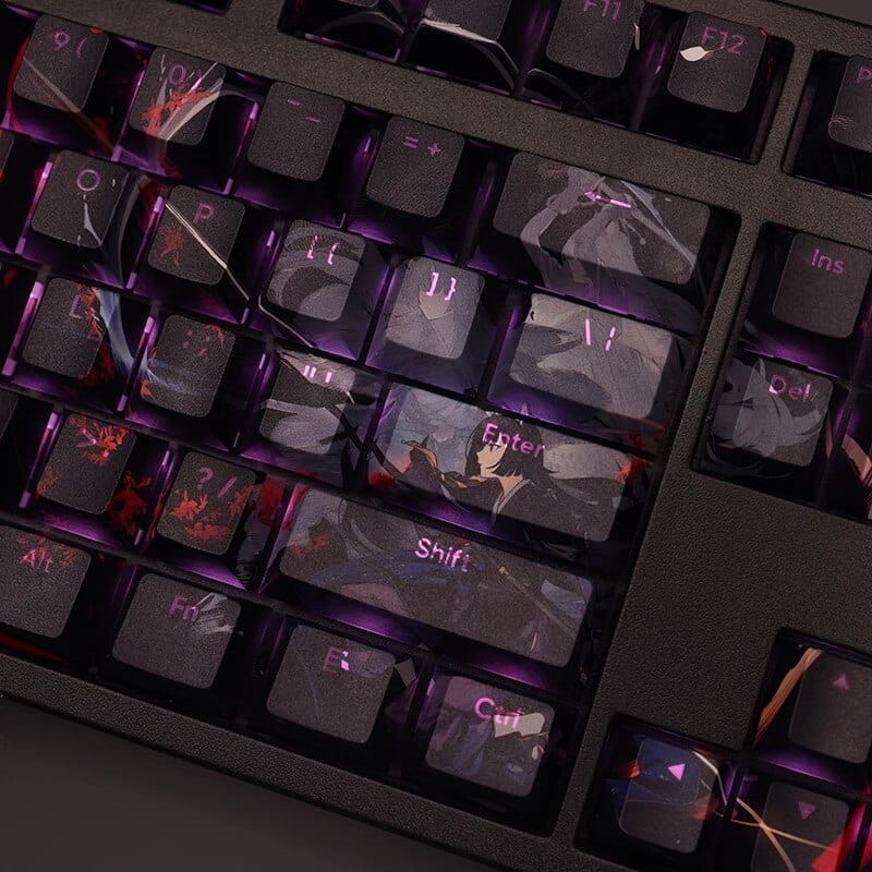 My Anime Keycaps Complete Set Arknights: Saga Backlit Keycap Set