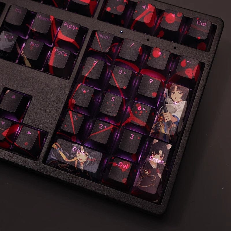 My Anime Keycaps Complete Set Arknights: Saga Backlit Keycap Set