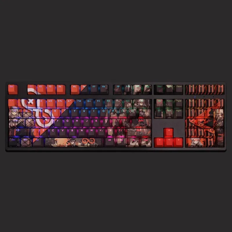 My Anime Keycaps Complete Set Arknights: Saria Backlit Keycap Set