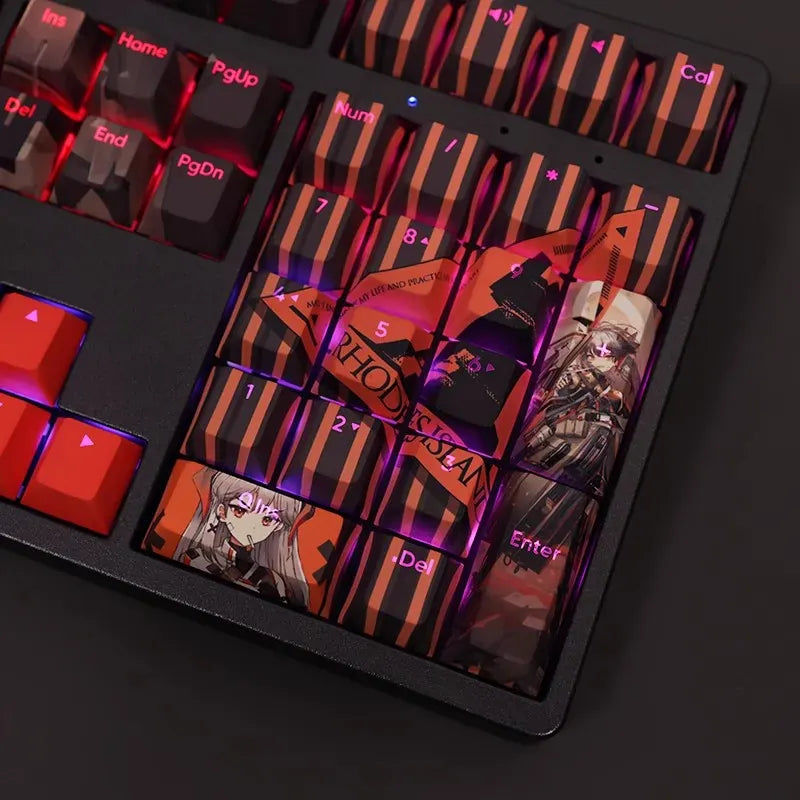My Anime Keycaps Complete Set Arknights: Saria Backlit Keycap Set