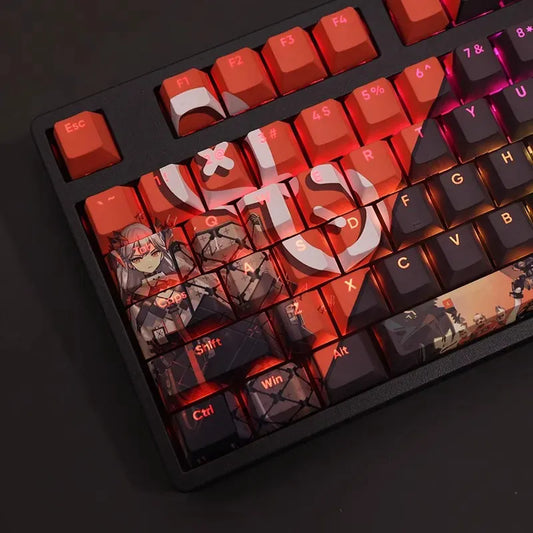 My Anime Keycaps Complete Set Arknights: Saria Backlit Keycap Set