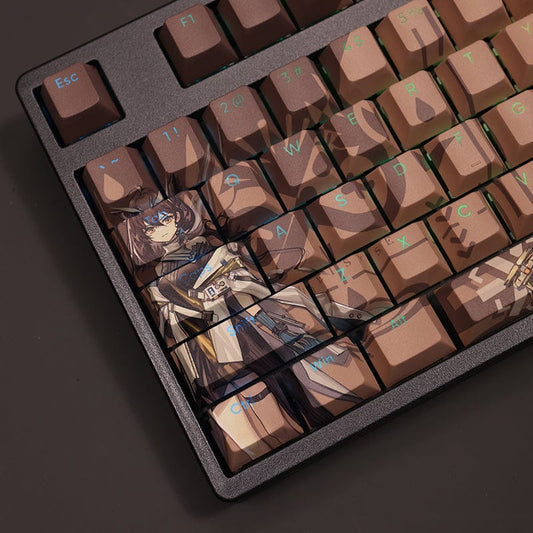 My Anime Keycaps Complete Set Arknights: Silence Backlit Keycap Set
