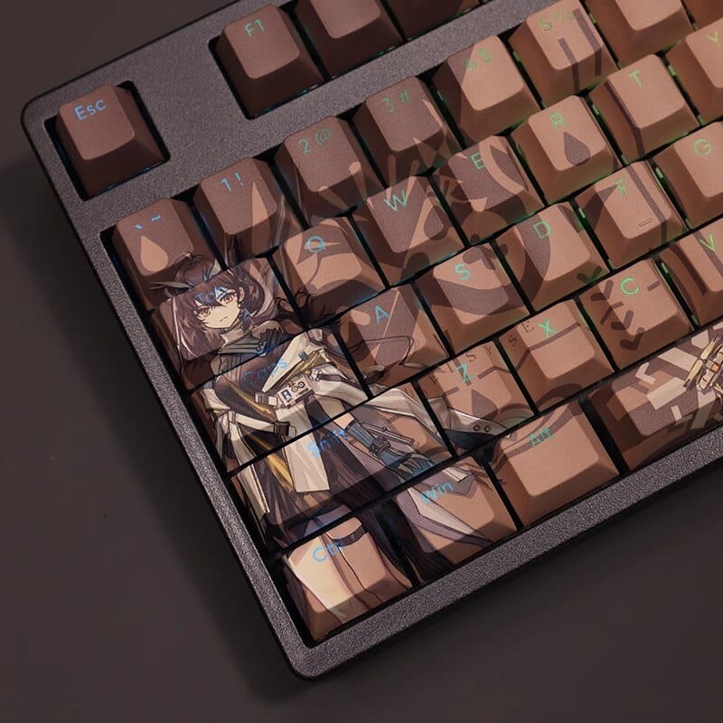 My Anime Keycaps Complete Set Arknights: Silence Backlit Keycap Set