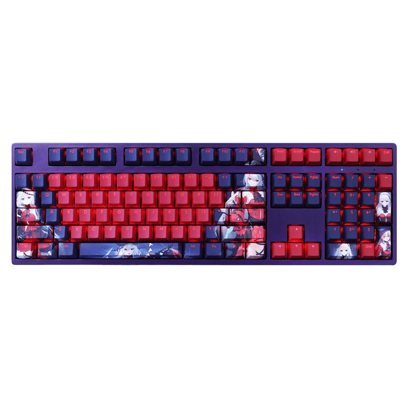 My Anime Keycaps Complete Set Arknights: Skadi Backlit Keycap Set