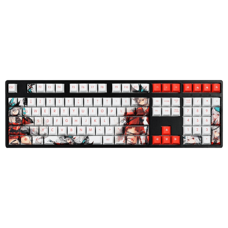 My Anime Keycaps Complete Set Arknights: Skadi Keycap Set