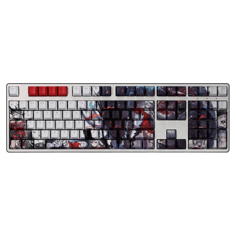 My Anime Keycaps Complete Set Arknights: Skadi White Keycap Set