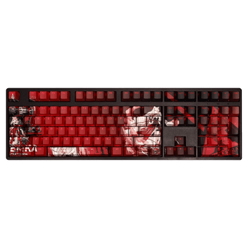 My Anime Keycaps Complete Set Arknights: Snowstorm Backlit Keycap Set