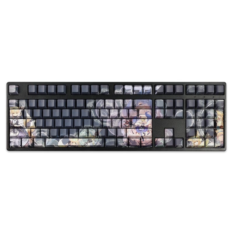 My Anime Keycaps Complete Set Arknights: Suzuran Backlit Keycap Set