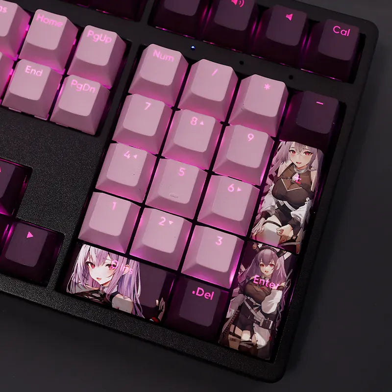 My Anime Keycaps Complete Set Arknights: Typhon Backlit Keycap Set
