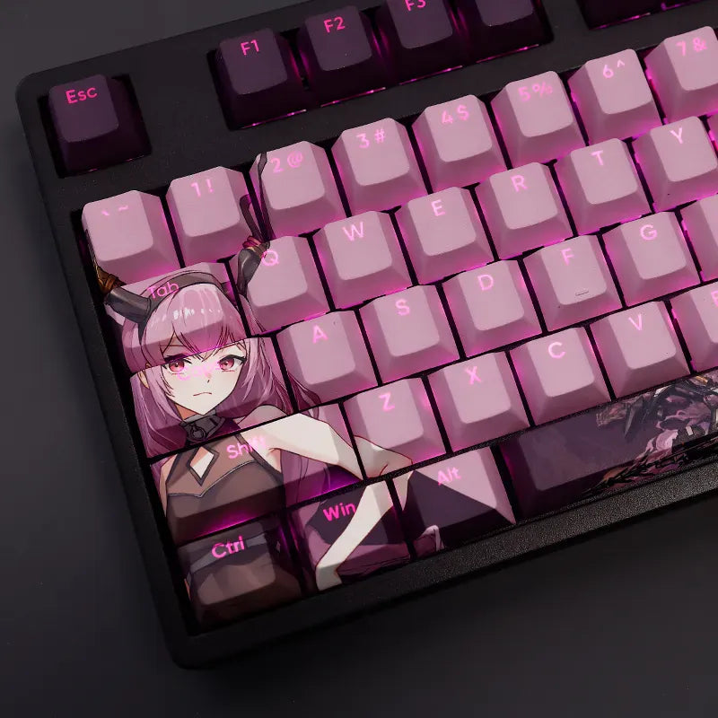 My Anime Keycaps Complete Set Arknights: Typhon Backlit Keycap Set
