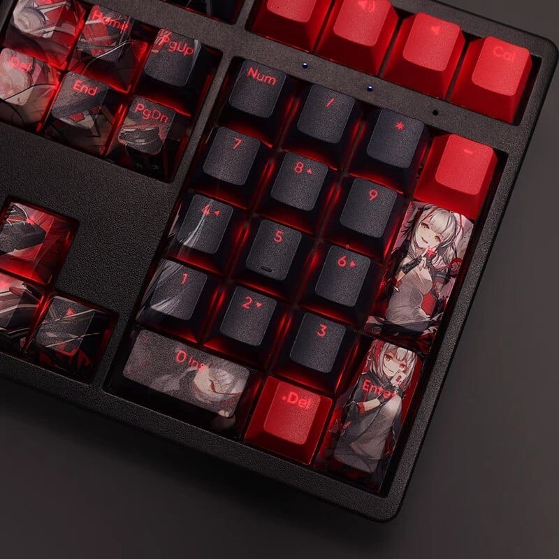 My Anime Keycaps Complete Set Arknights: W Backlit Keycap Set