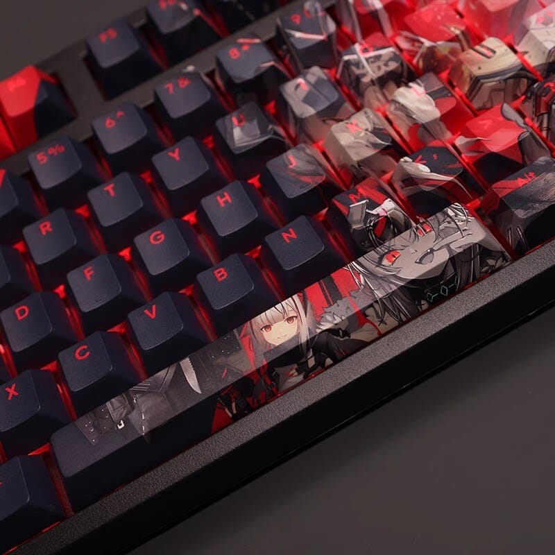 My Anime Keycaps Complete Set Arknights: W Backlit Keycap Set