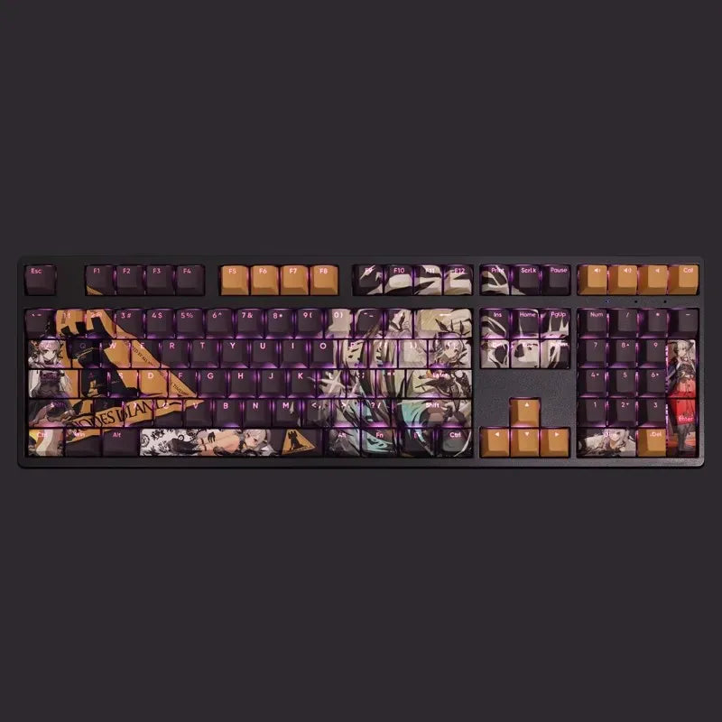 My Anime Keycaps Complete Set Arknights: Weedy Backlit Keycap Set