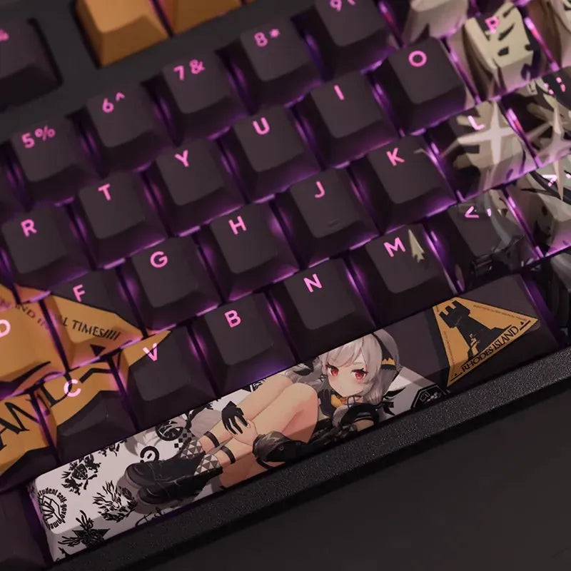 My Anime Keycaps Complete Set Arknights: Weedy Backlit Keycap Set