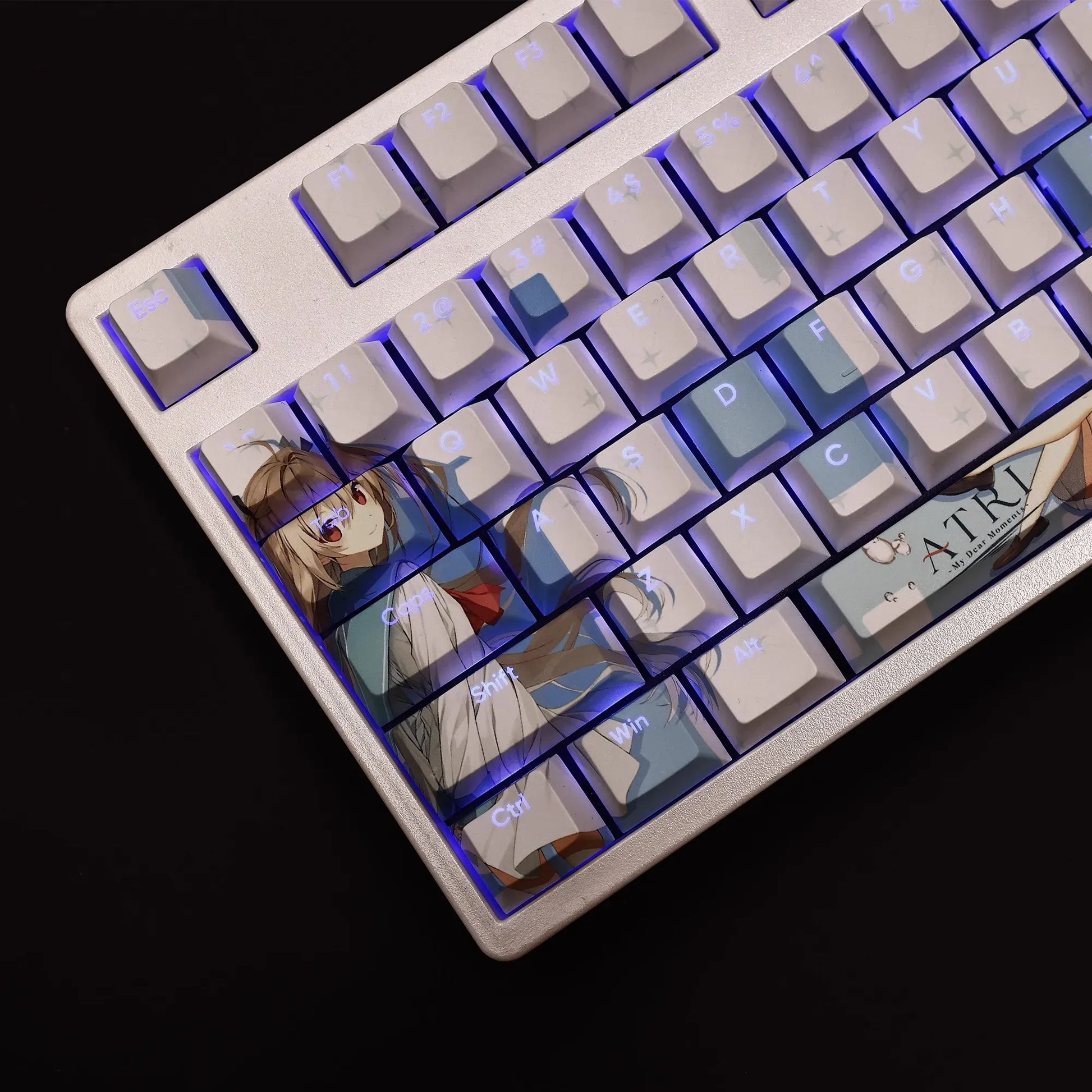 My Anime Keycaps Complete Set Atri: My Dear Moments Backlit Keycap Set