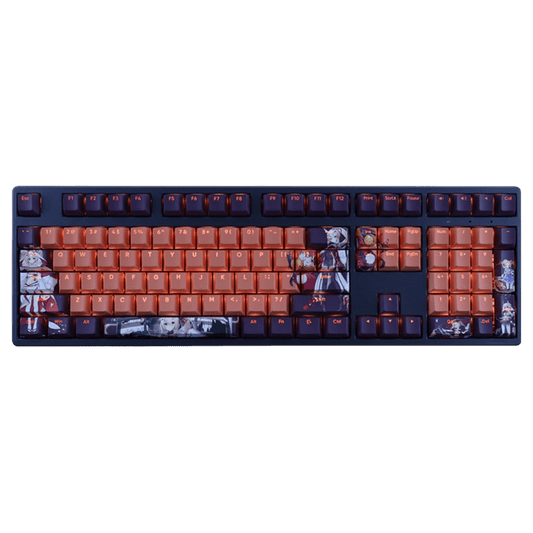 My Anime Keycaps Complete Set Azur Lane: Ayanami Backlit Keycap Set