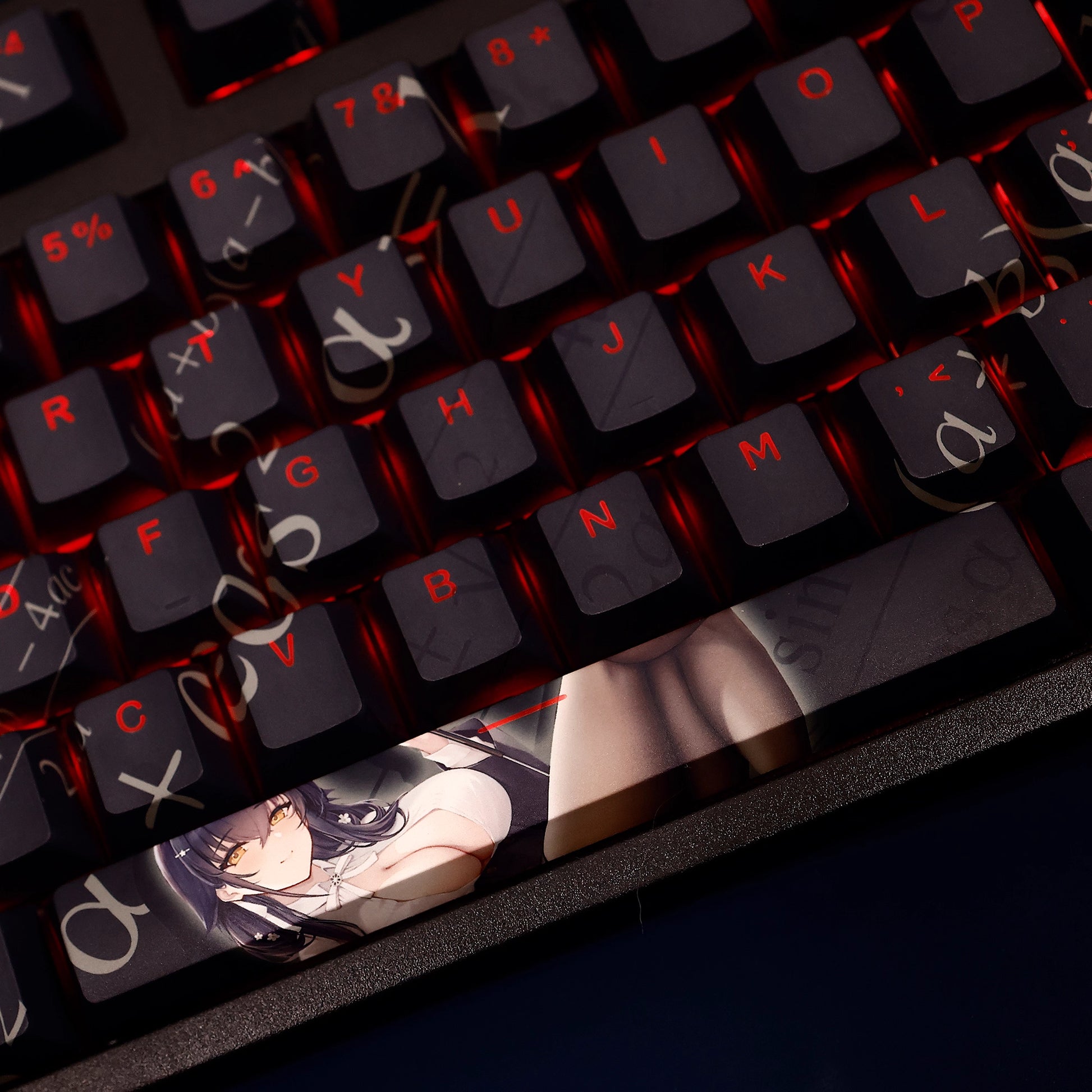 My Anime Keycaps Complete Set Azur Lane: Azuma Backlit Keycap Set