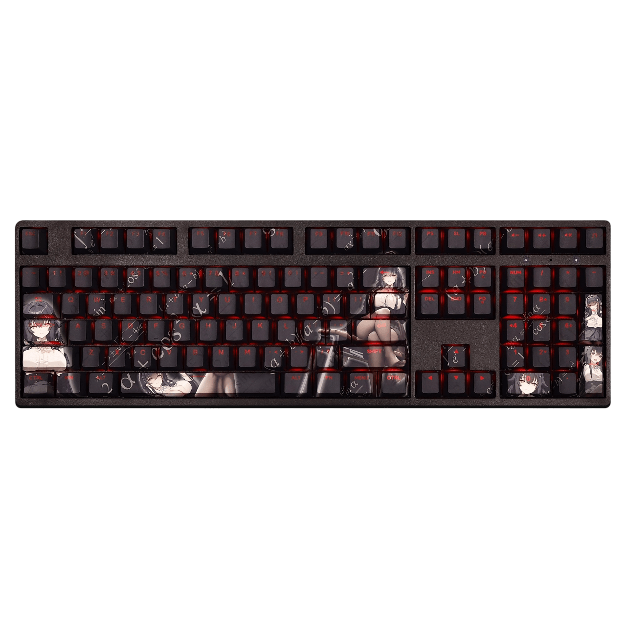 My Anime Keycaps Complete Set Azur Lane: Azuma Backlit Keycap Set